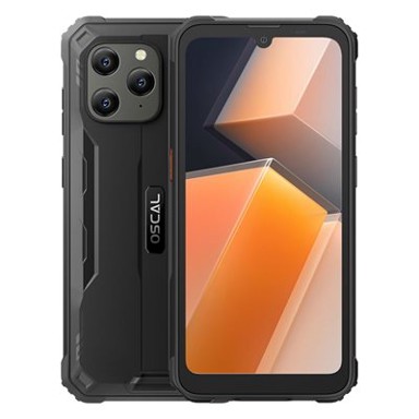 OSCAL S80, 6,58", 6GB, 128GB, Android 12, crni